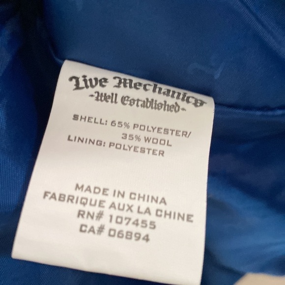 Live Mechanics houndstooth bomber jacket - Picture 13 of 15